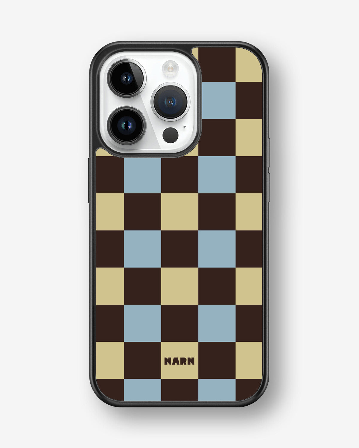 iPhone 14 Pro Hard Case – Butter Check - View 1