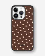 iPhone 14 Pro Hard Case – Choco Dots - View 1