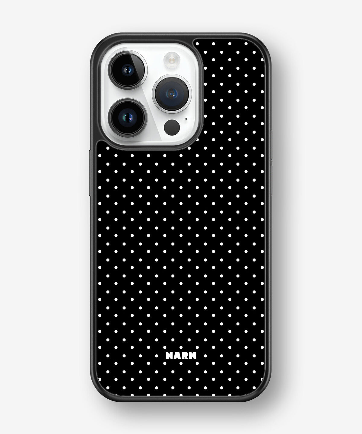 iPhone 14 Pro Hard Case – Classic Dots - View 1