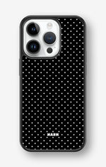 iPhone 14 Pro Hard Case – Classic Dots - View 1