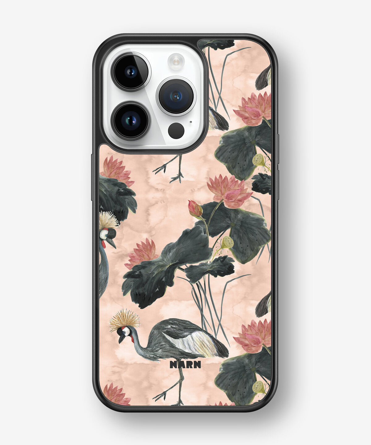 iPhone 14 Pro Hard Case – Crowned Bird - View 1