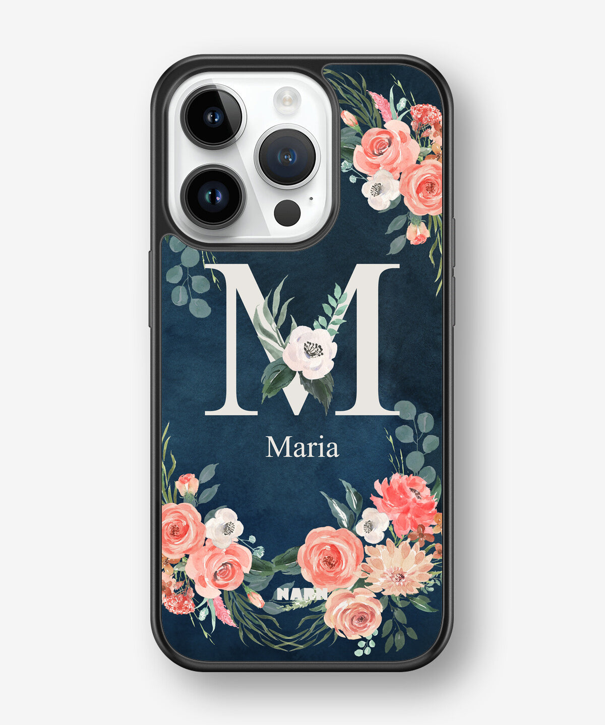 iPhone 14 Pro Hard Case – Custom - Floral - View 1