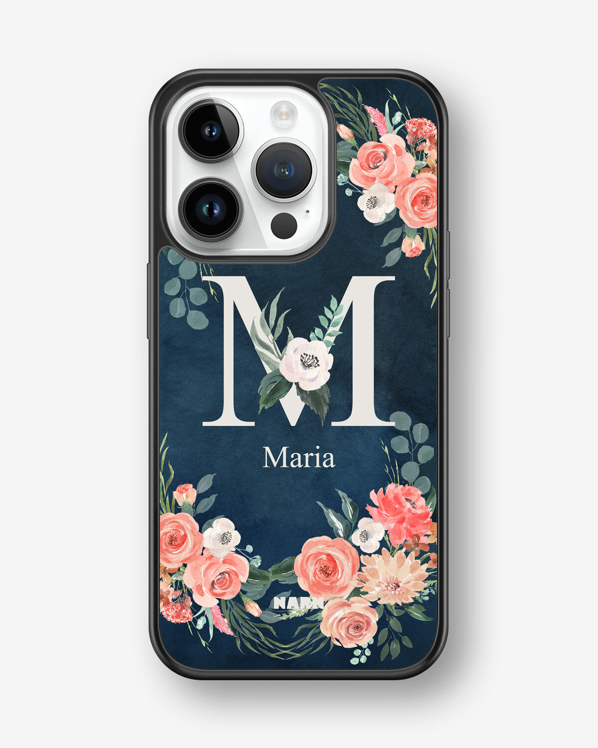 iPhone 14 Pro Hard Case – Custom - Floral - View 1