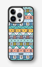 iPhone 14 Pro Hard Case – Cute Pattern - View 1
