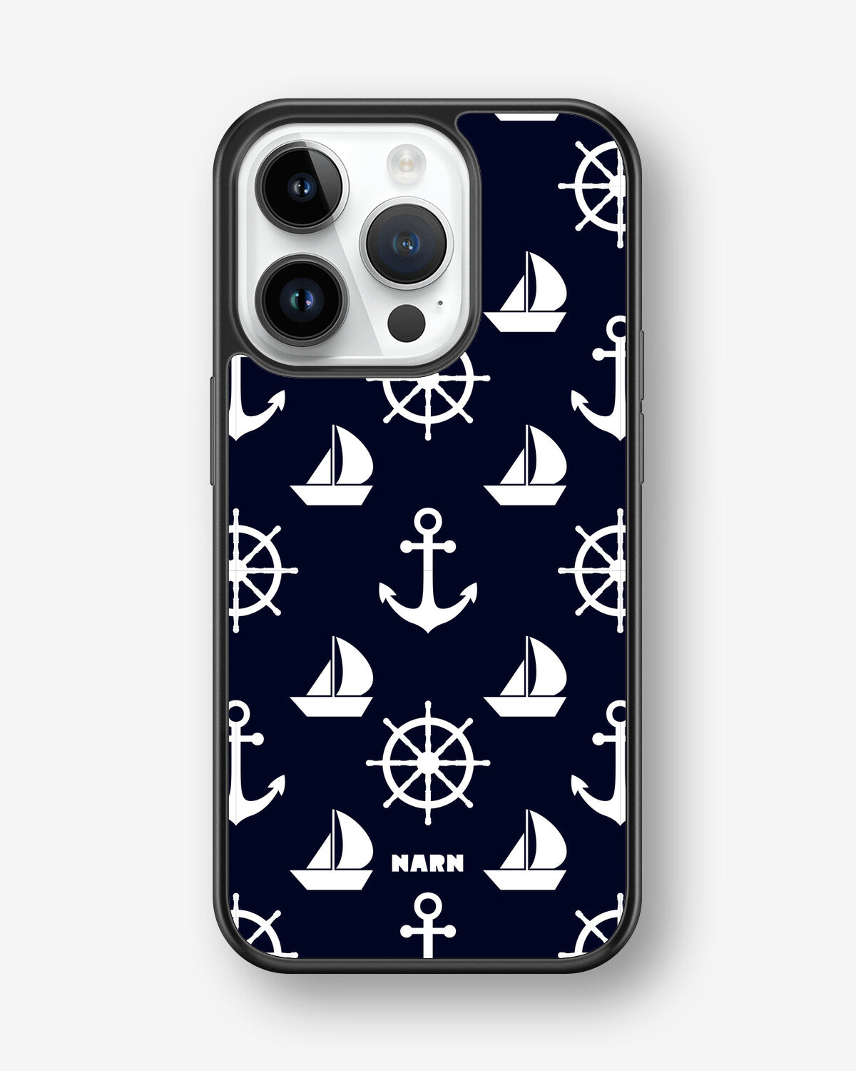 iPhone 14 Pro Hard Case – Deep Blue Voyage - View 1