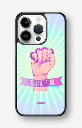 iPhone 14 Pro Hard Case – Fight Like A Girl - View 1