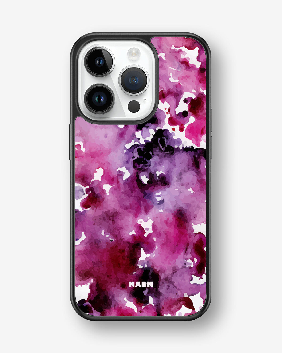iPhone 14 Pro Hard Case – Floral Splash - View 1