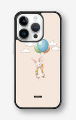 iPhone 14 Pro Hard Case – Flying Rabbit - View 1