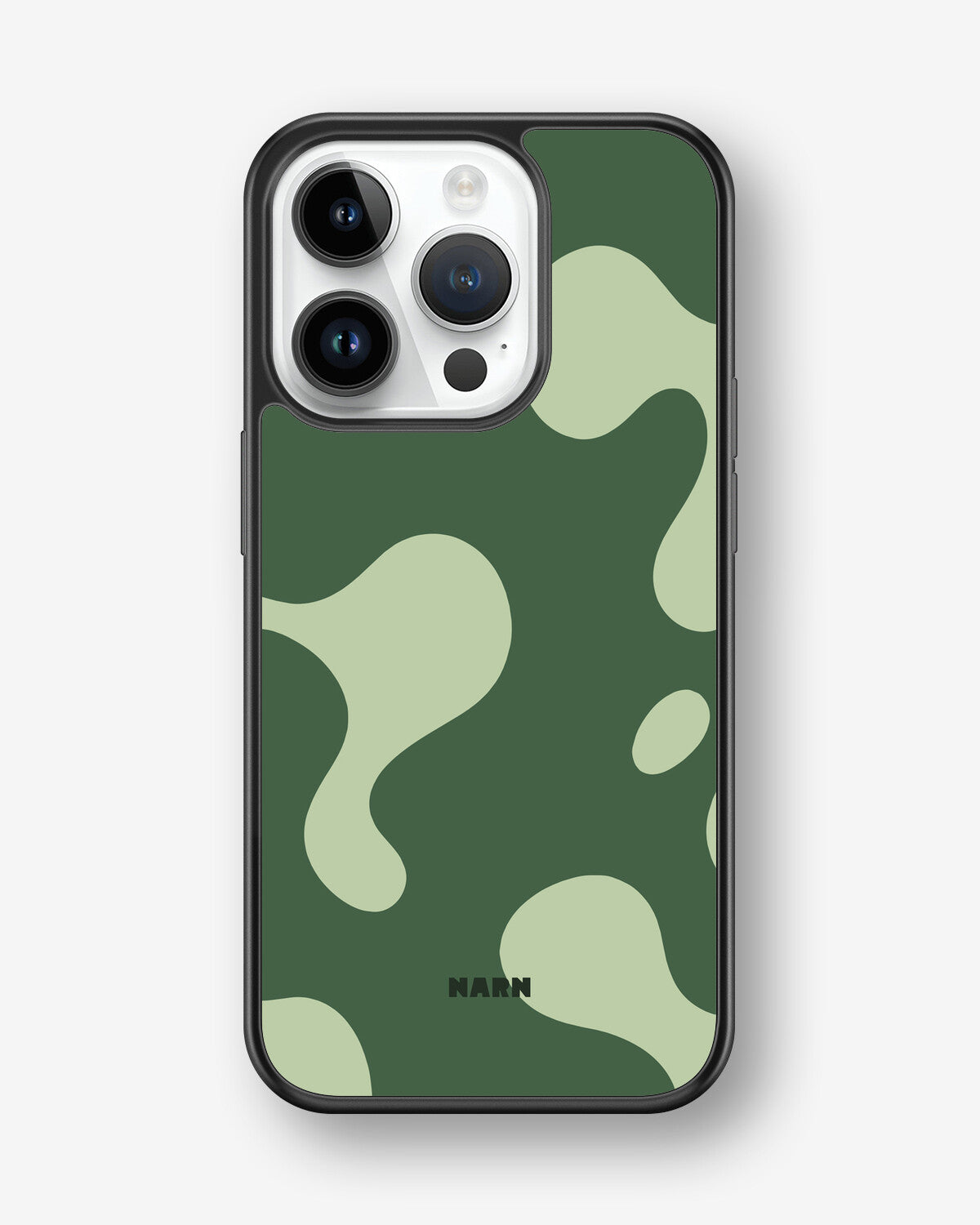 iPhone 14 Pro Hard Case – Green Blend - View 1