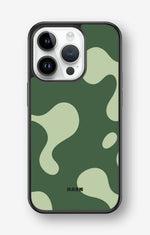 iPhone 14 Pro Hard Case – Green Blend - View 1