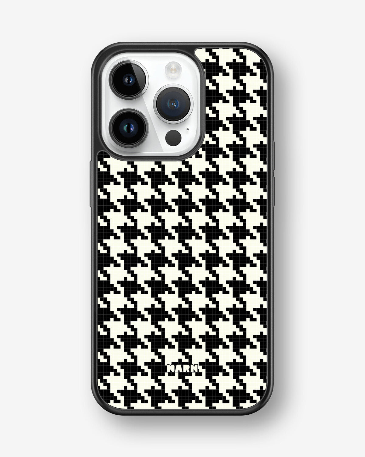 iPhone 14 Pro Hard Case – Houndstooth - View 1