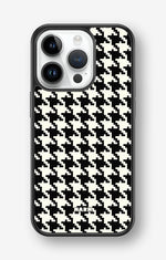 iPhone 14 Pro Hard Case – Houndstooth - View 1