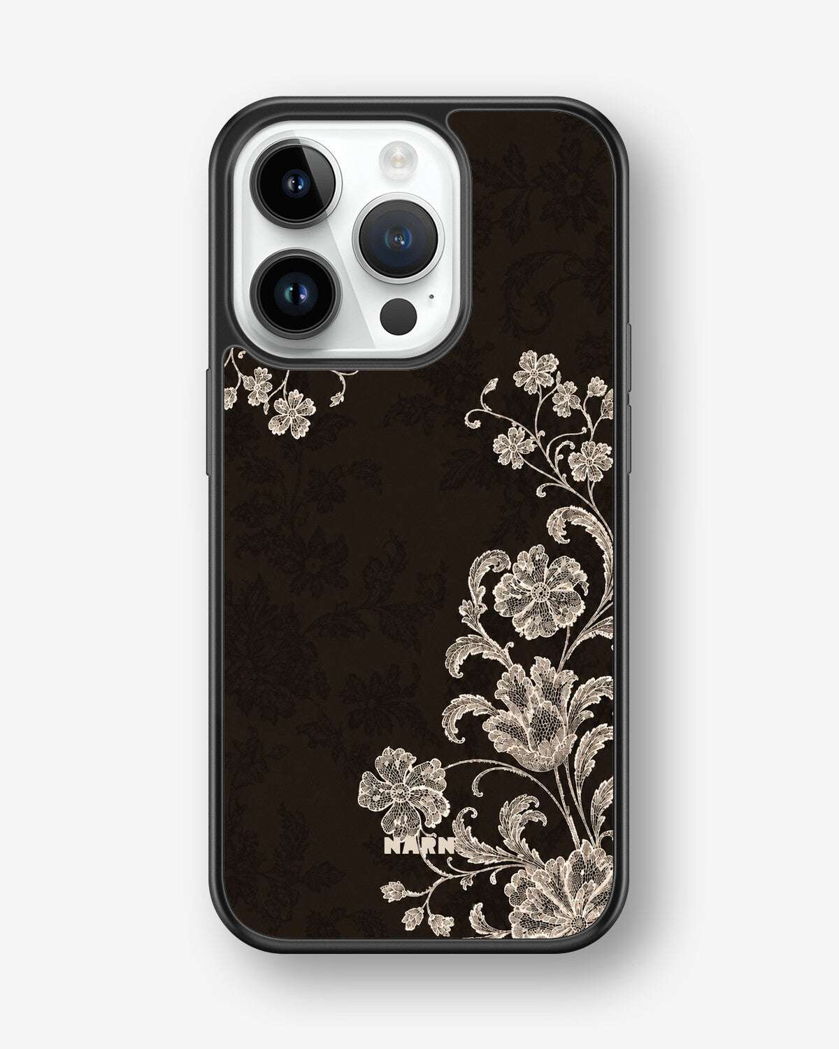 iPhone 14 Pro Hard Case – Ivory Bloom - View 1