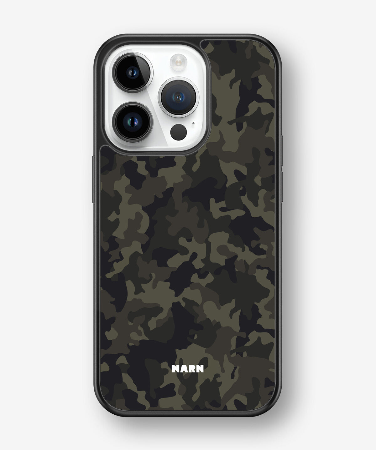 iPhone 14 Pro Hard Case – Jungle Green Camo - View 1