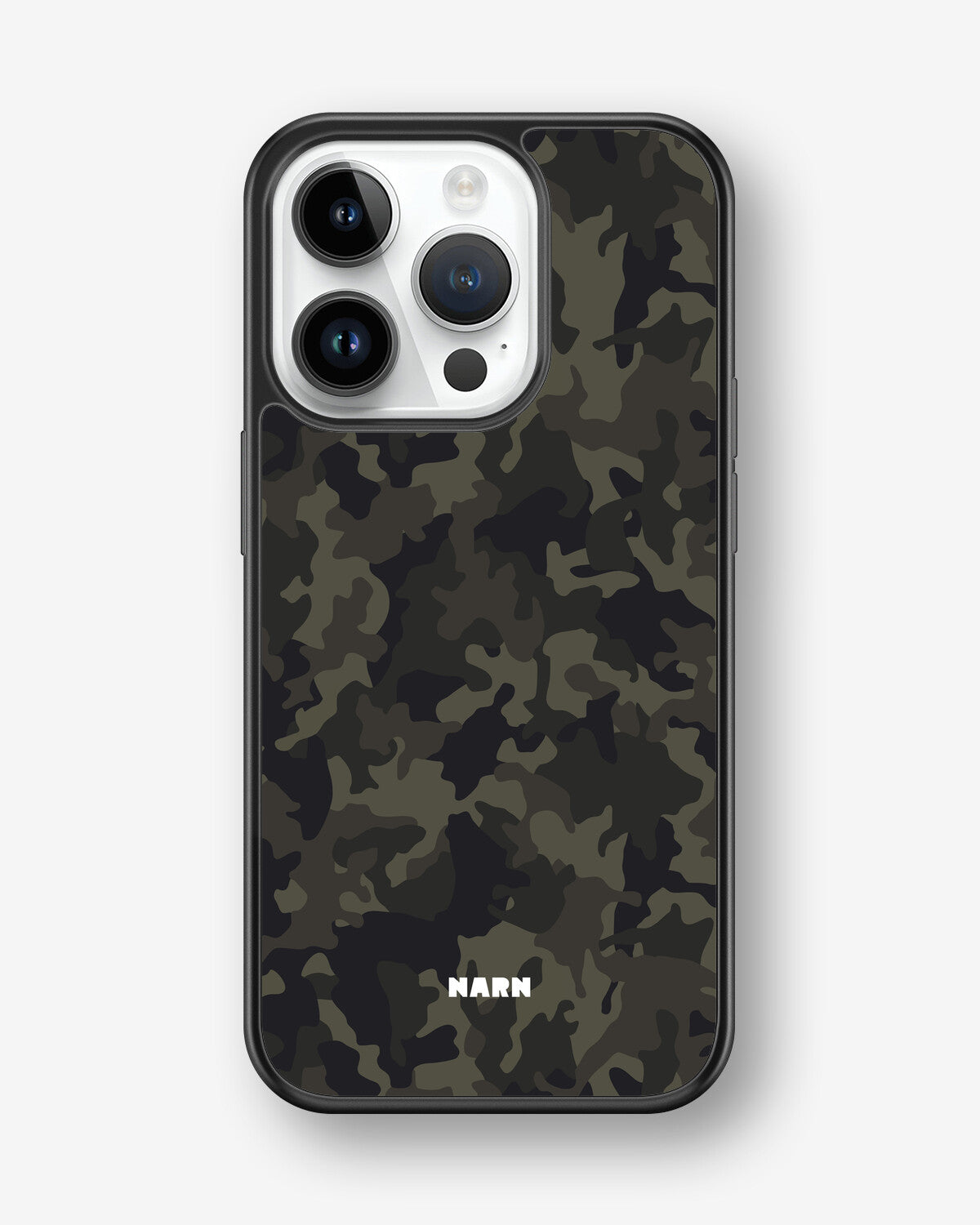 iPhone 14 Pro Hard Case – Jungle Green Camo - View 1
