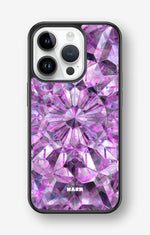 iPhone 14 Pro Hard Case – Lavender Crystals - View 1