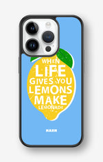iPhone 14 Pro Hard Case – Lemon Quote - View 1