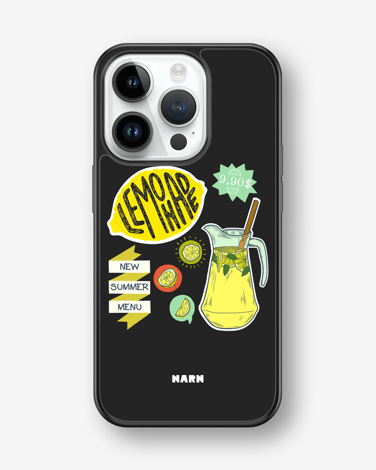 iPhone 14 Pro Hard Case – Lemon Summer - View 1