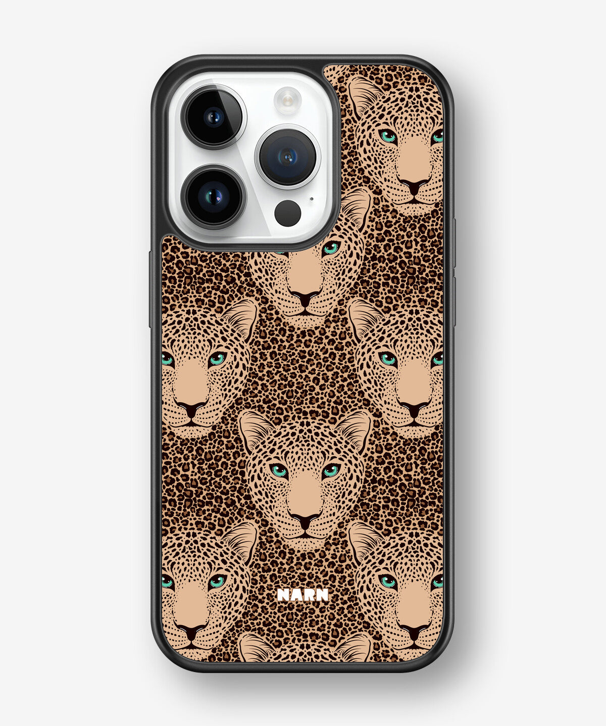 iPhone 14 Pro Hard Case – Leopard Gaze - View 1