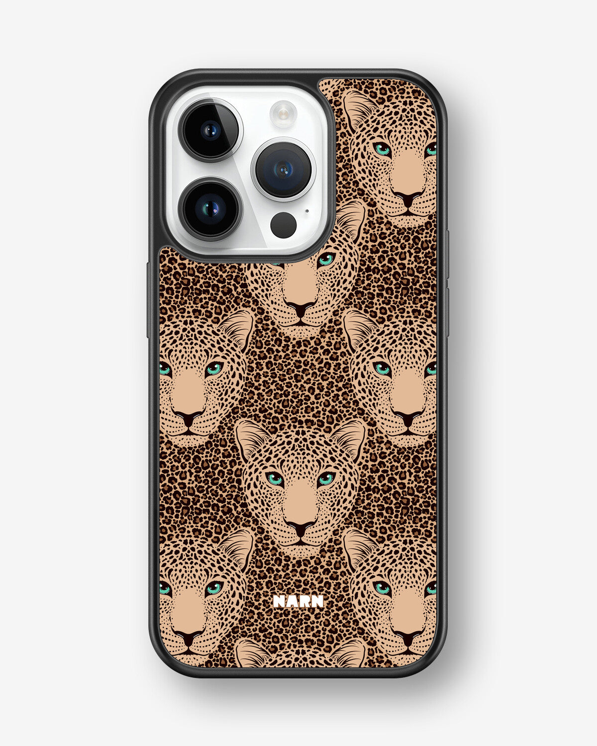iPhone 14 Pro Hard Case – Leopard Gaze - View 1