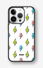 iPhone 14 Pro Hard Case – Lightning Bolts - View 1