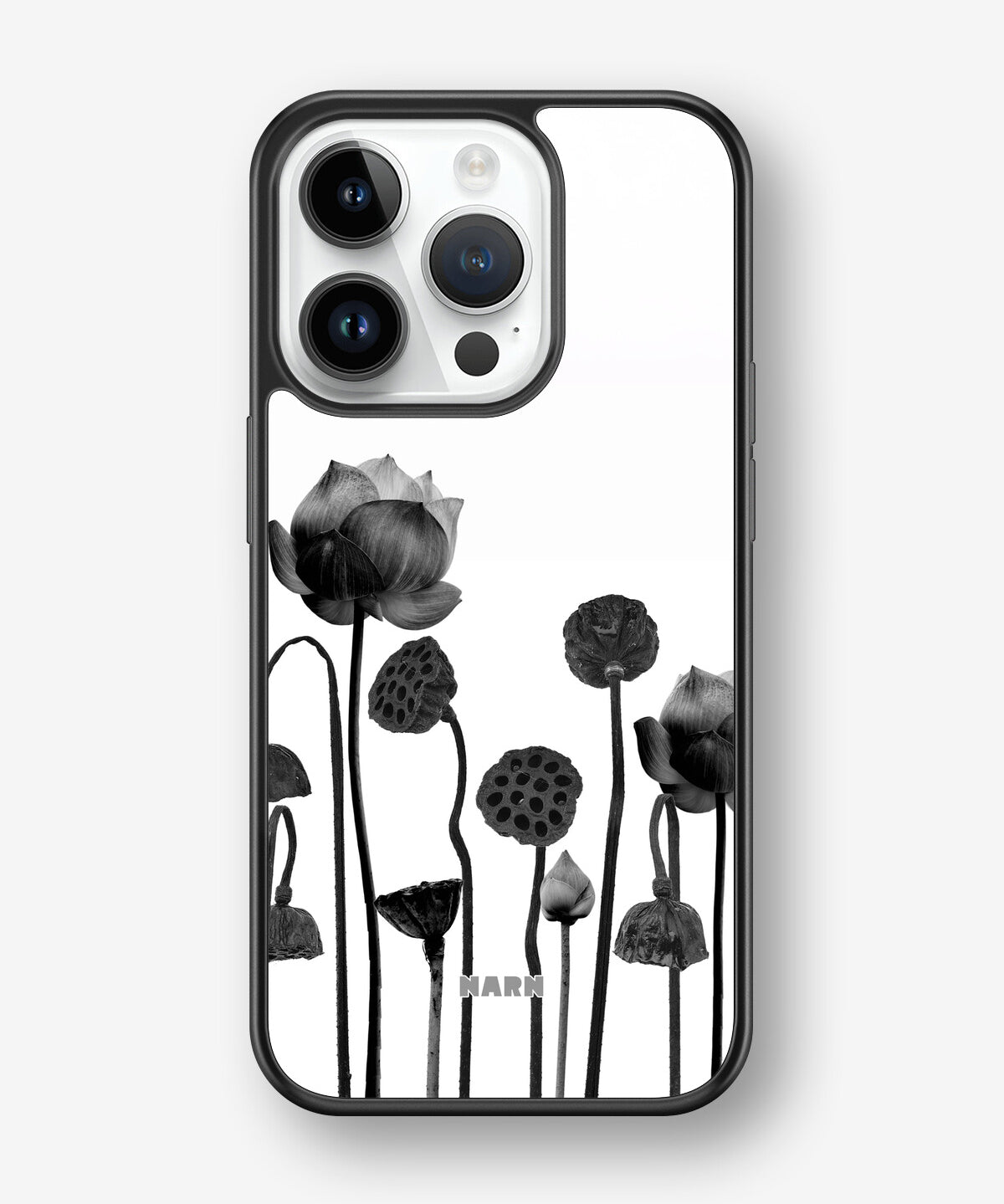 iPhone 14 Pro Hard Case – Lotus Blooms - View 1