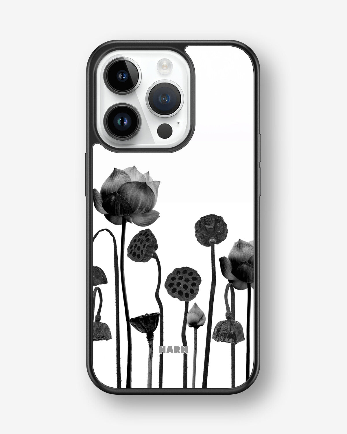 iPhone 14 Pro Hard Case – Lotus Blooms - View 1