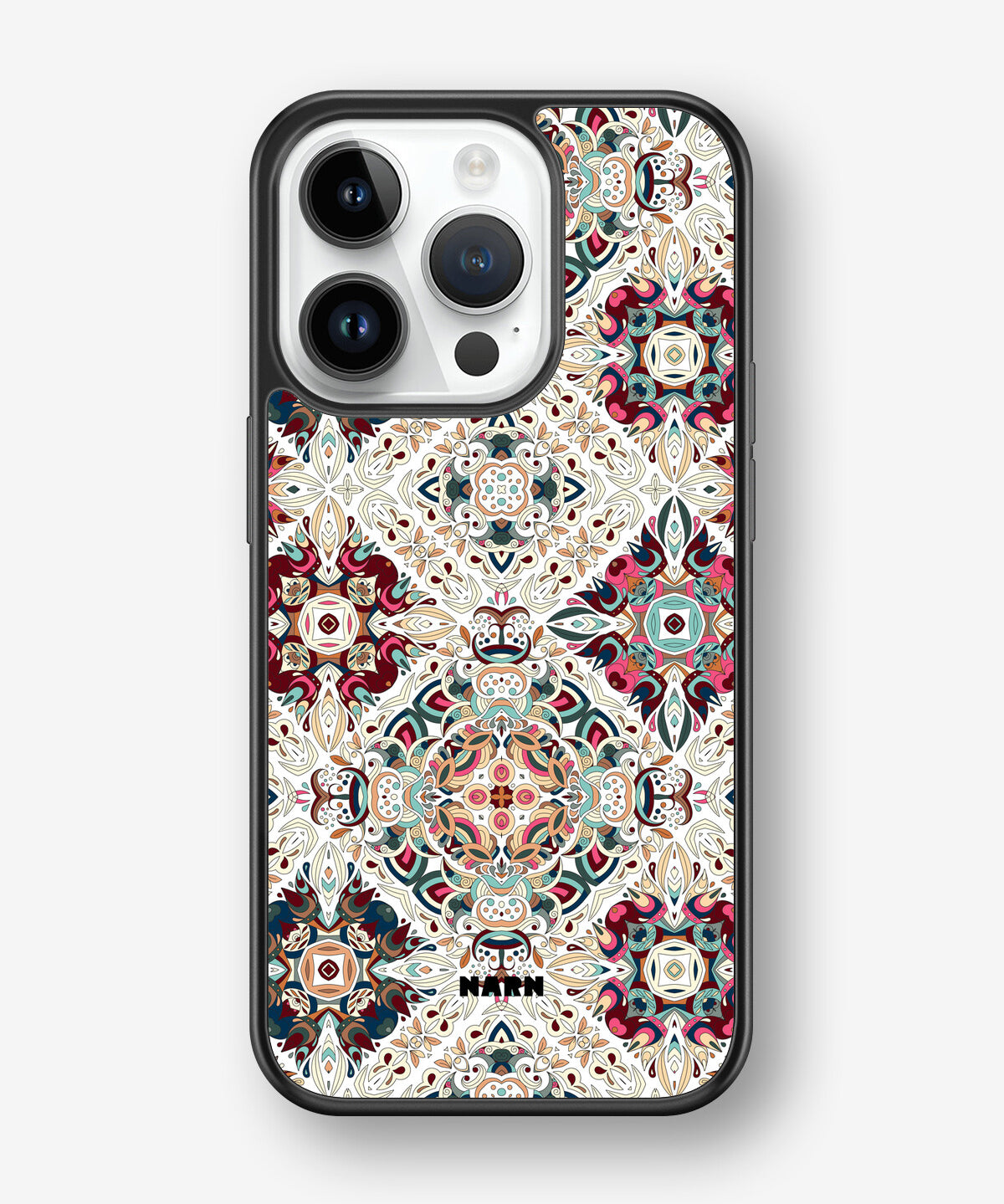 iPhone 14 Pro Hard Case – Luxury Tile - View 1