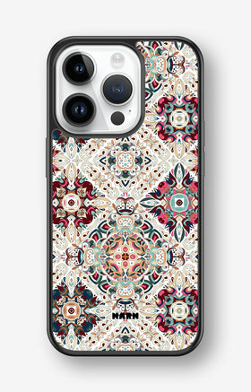 iPhone 14 Pro Hard Case – Luxury Tile - View 1