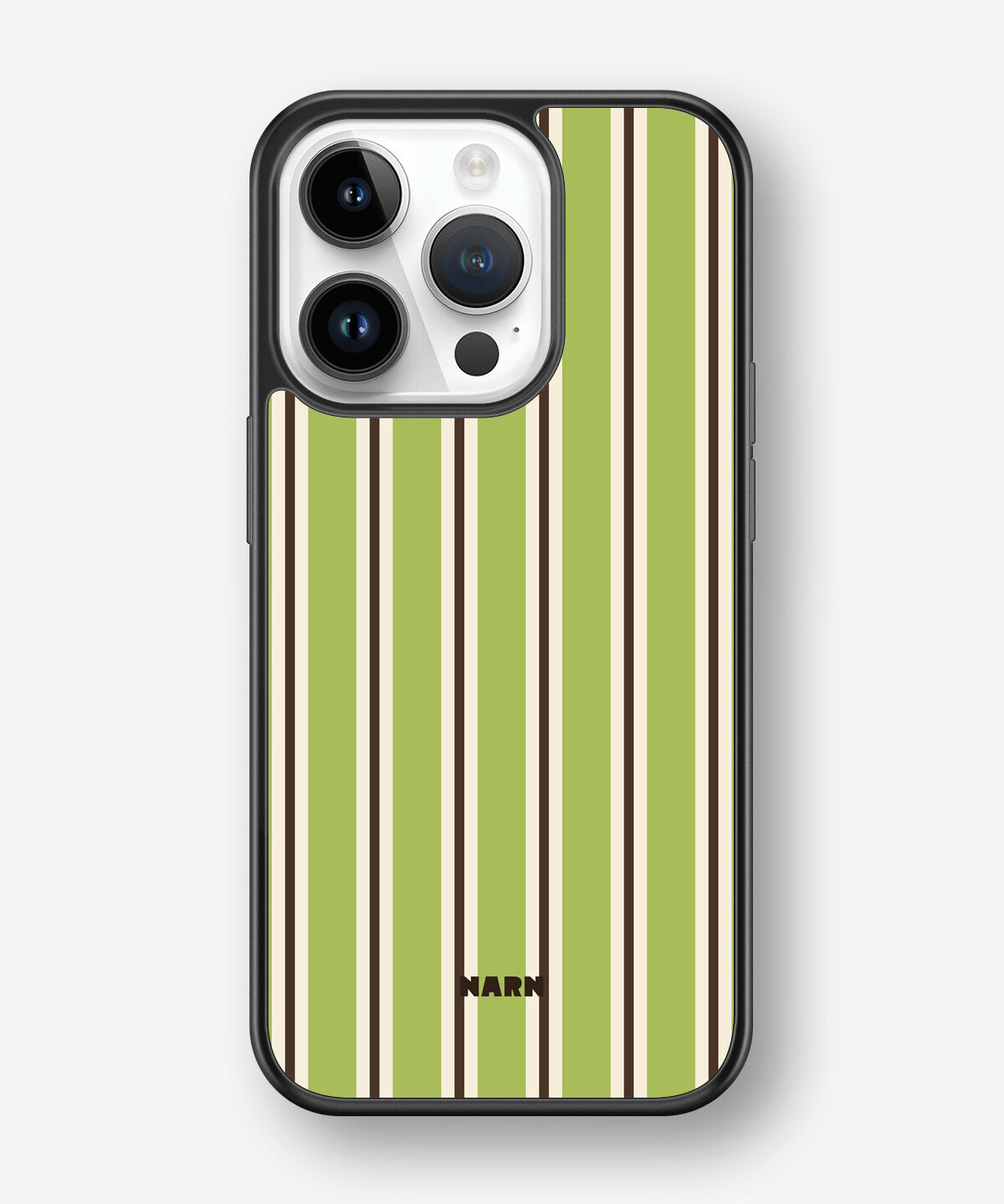 iPhone 14 Pro Hard Case – Matcha Lines - View 1
