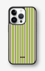 iPhone 14 Pro Hard Case – Matcha Lines - View 1