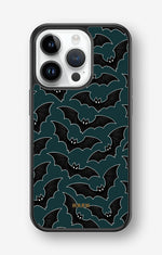 iPhone 14 Pro Hard Case – Midnight Bats - View 1