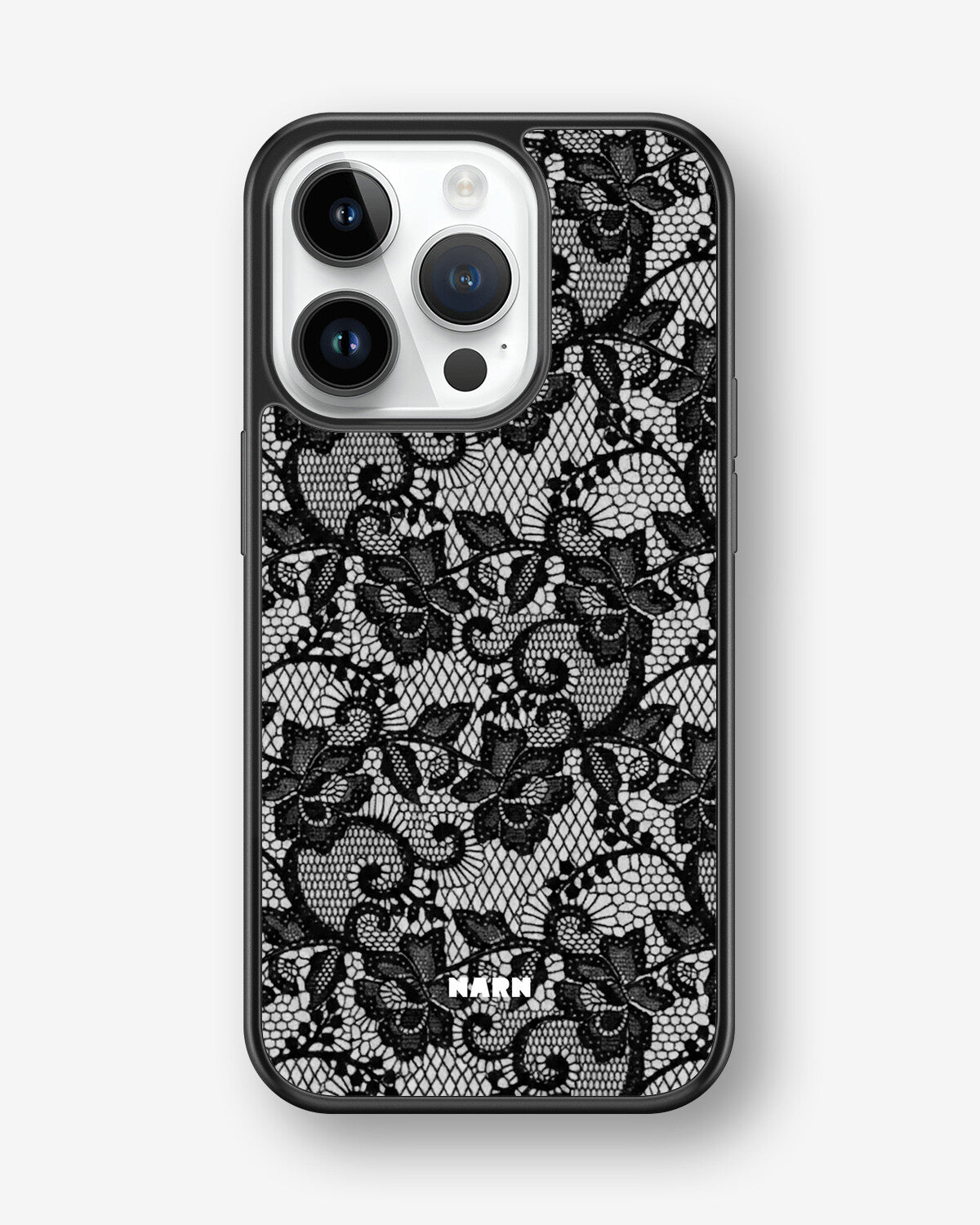 iPhone 14 Pro Hard Case – Midnight Lace - View 1