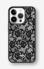 iPhone 14 Pro Hard Case – Midnight Lace - View 1