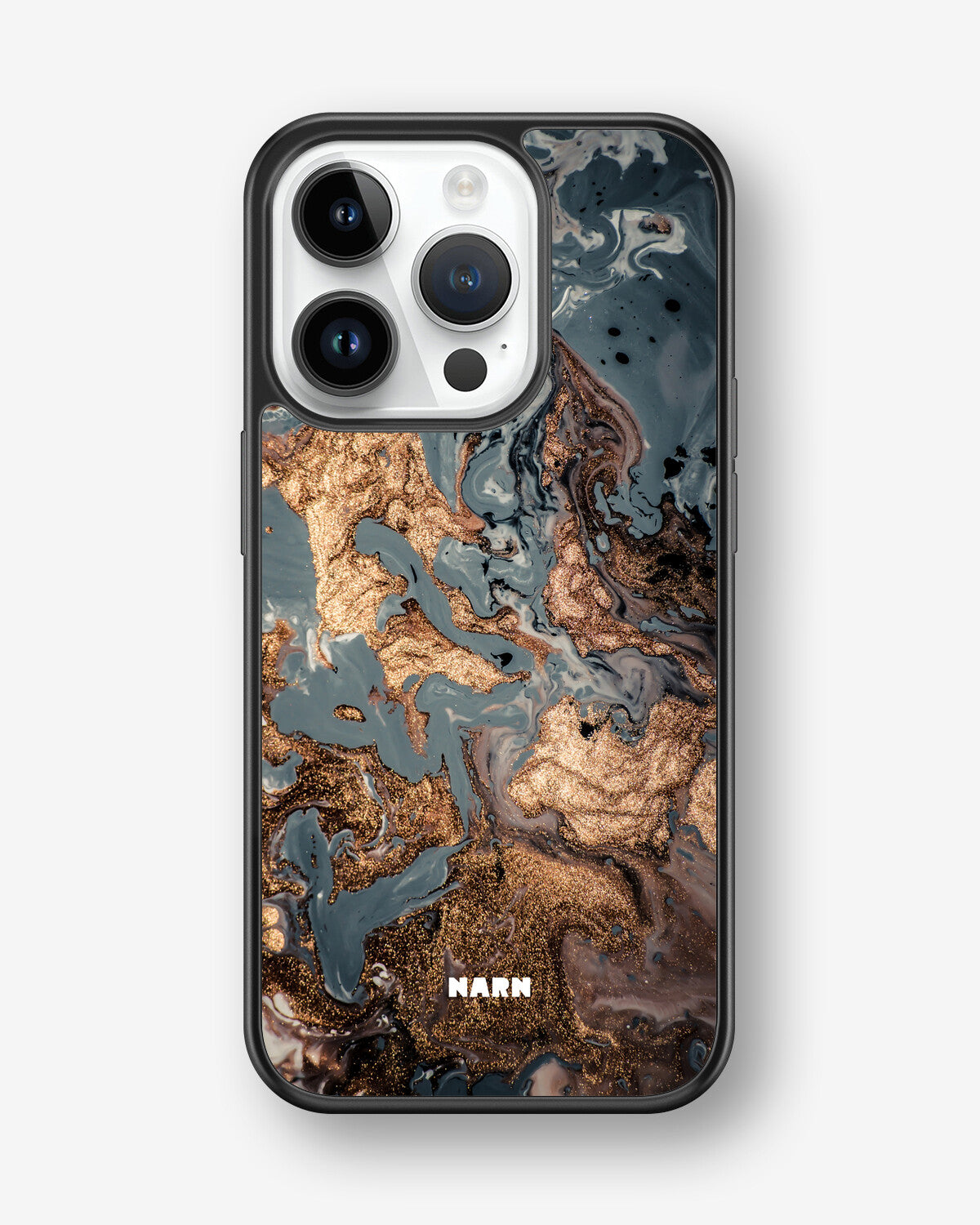 iPhone 14 Pro Hard Case – Molten Gold - View 1