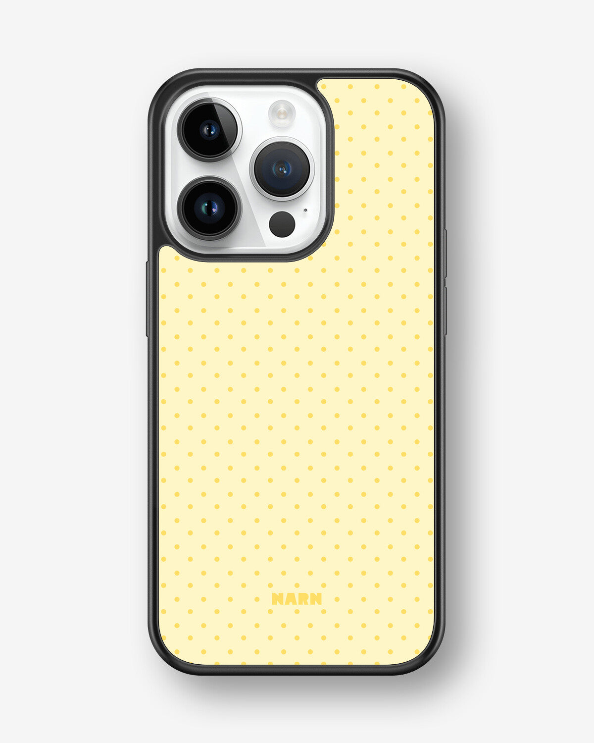 iPhone 14 Pro Hard Case – Morning Dots - View 1