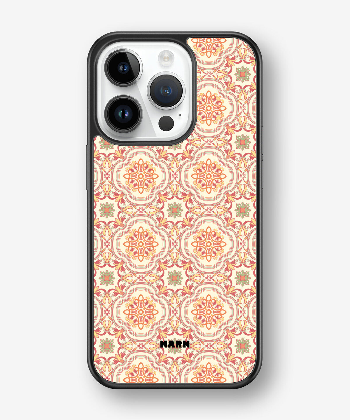 iPhone 14 Pro Hard Case – Moroccan Tiles - View 1