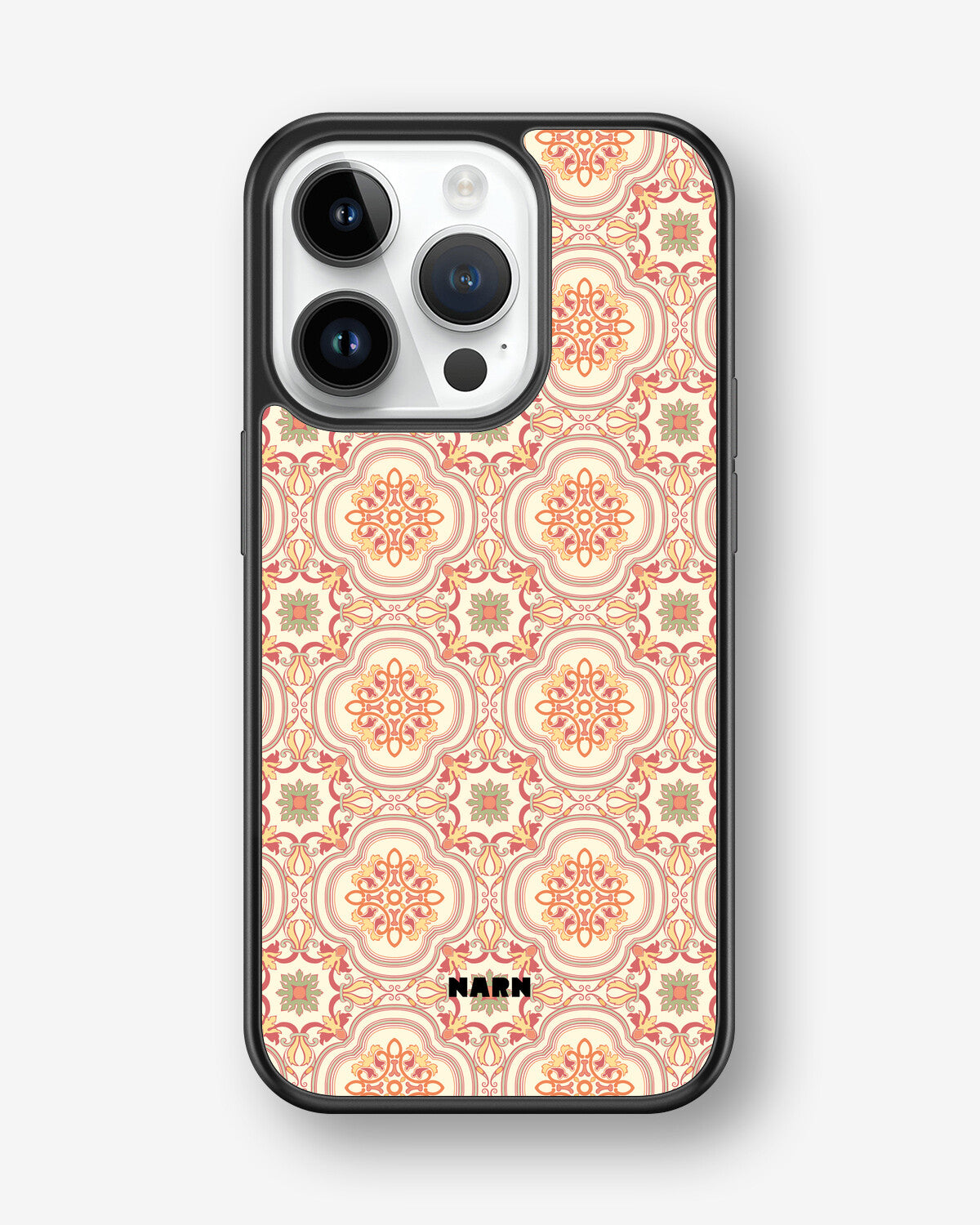 iPhone 14 Pro Hard Case – Moroccan Tiles - View 1