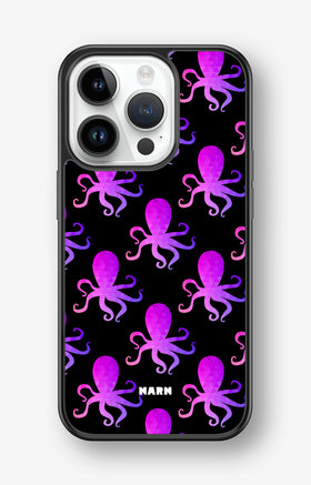 iPhone 14 Pro Hard Case – Octopus Pattern - View 1