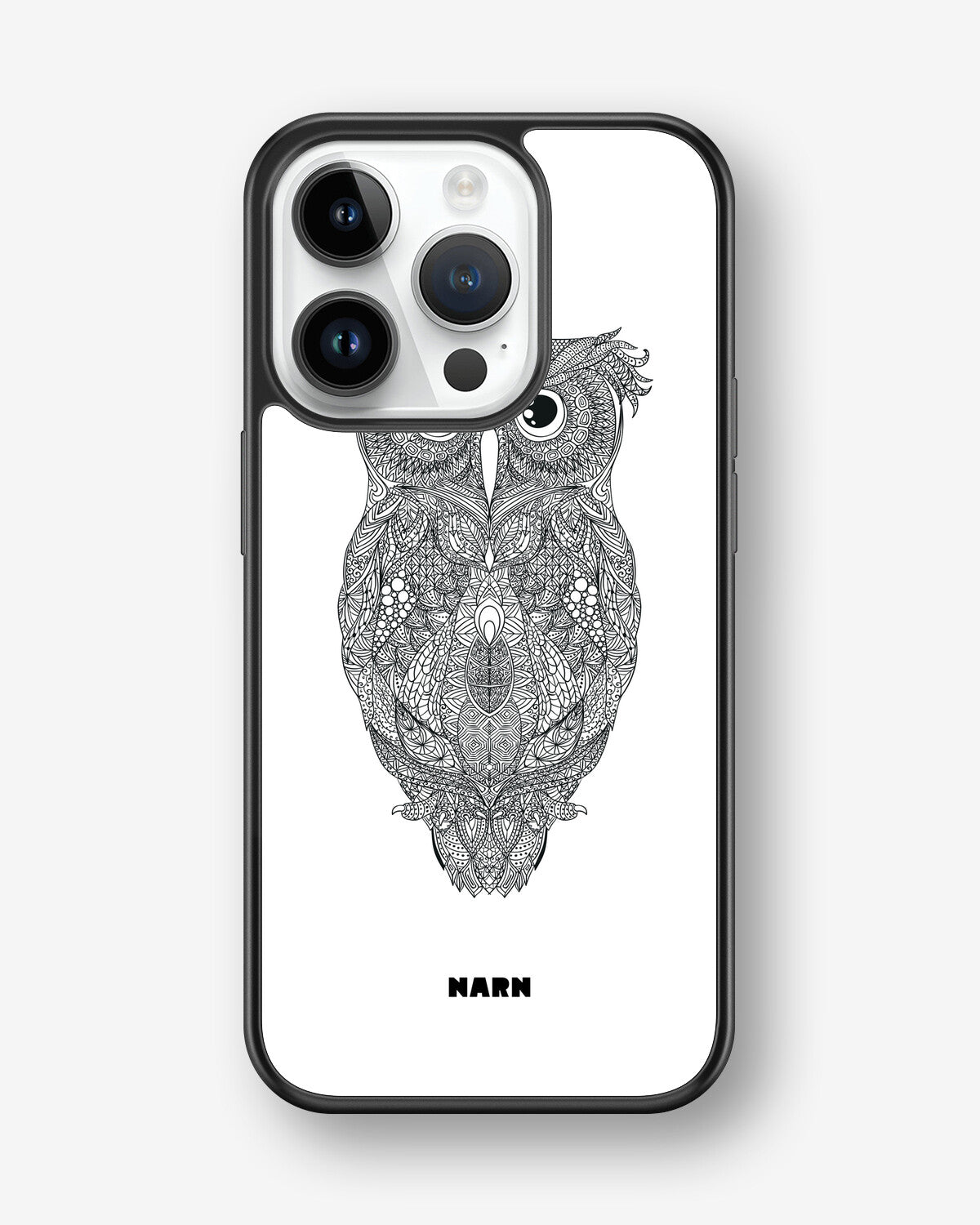 iPhone 14 Pro Hard Case – Owl - View 1