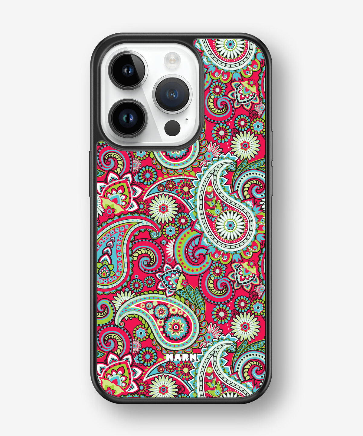 iPhone 14 Pro Hard Case – Paisley Paradise - View 1