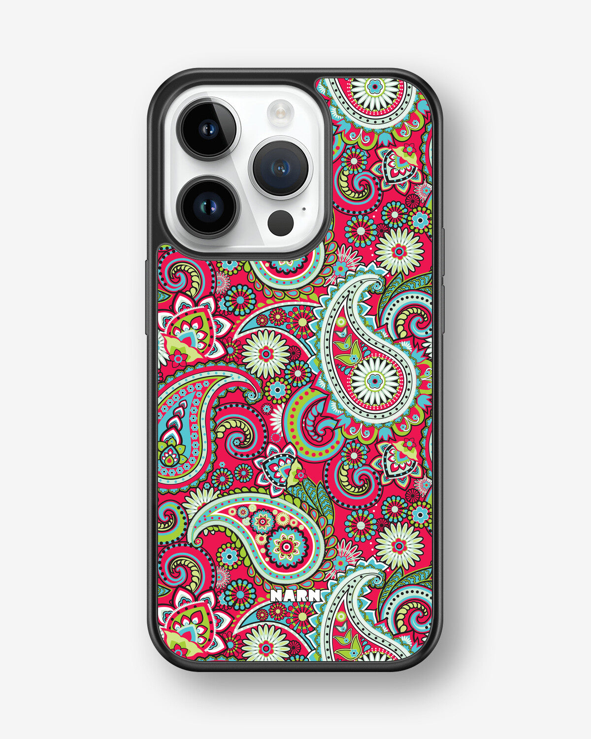 iPhone 14 Pro Hard Case – Paisley Paradise - View 1