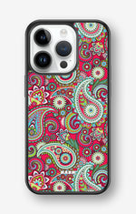 iPhone 14 Pro Hard Case – Paisley Paradise - View 1