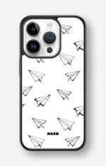 iPhone 14 Pro Hard Case – Paper Planes - View 1