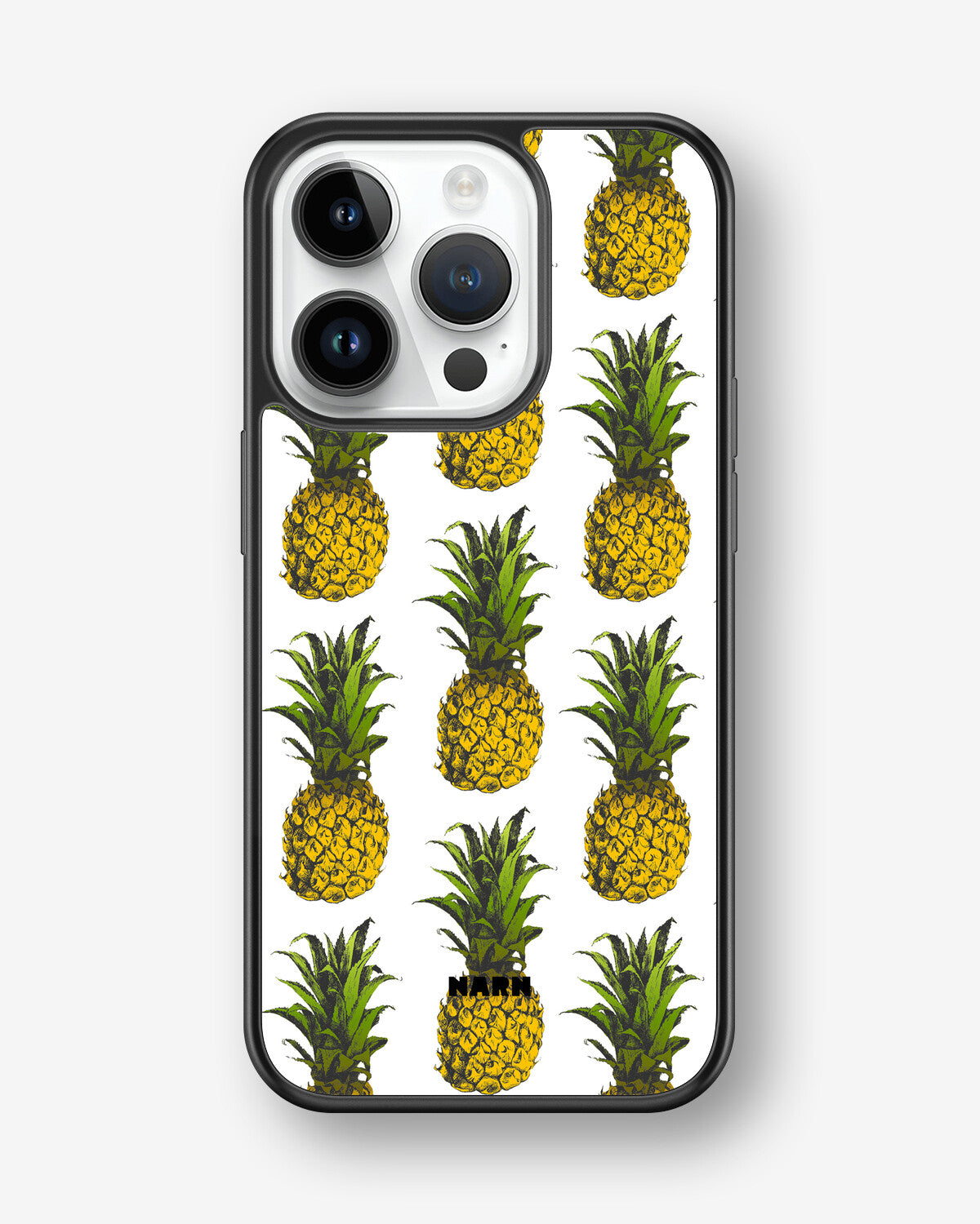 iPhone 14 Pro Hard Case – Pineapple Bliss - View 1