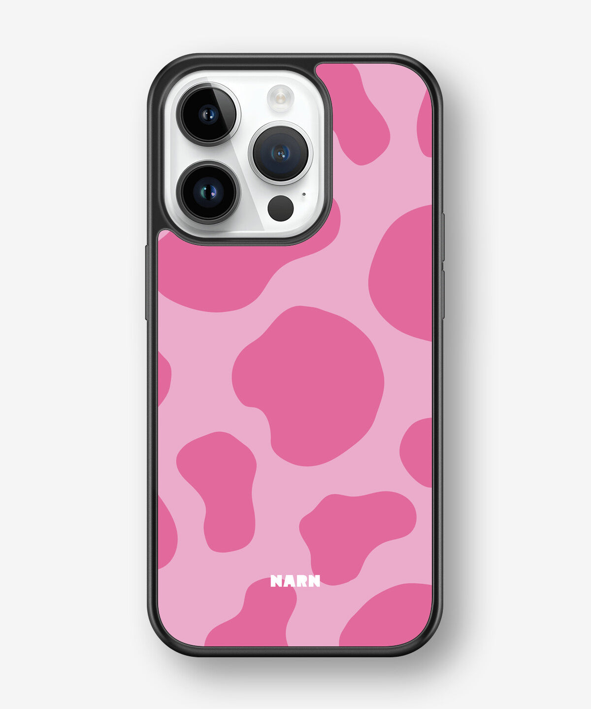 iPhone 14 Pro Hard Case – Pink Moo - View 1