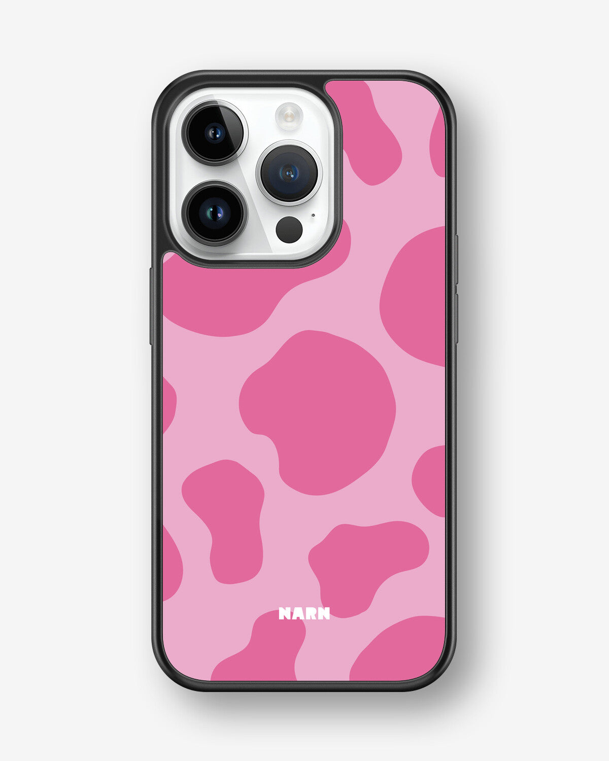 iPhone 14 Pro Hard Case – Pink Moo - View 1