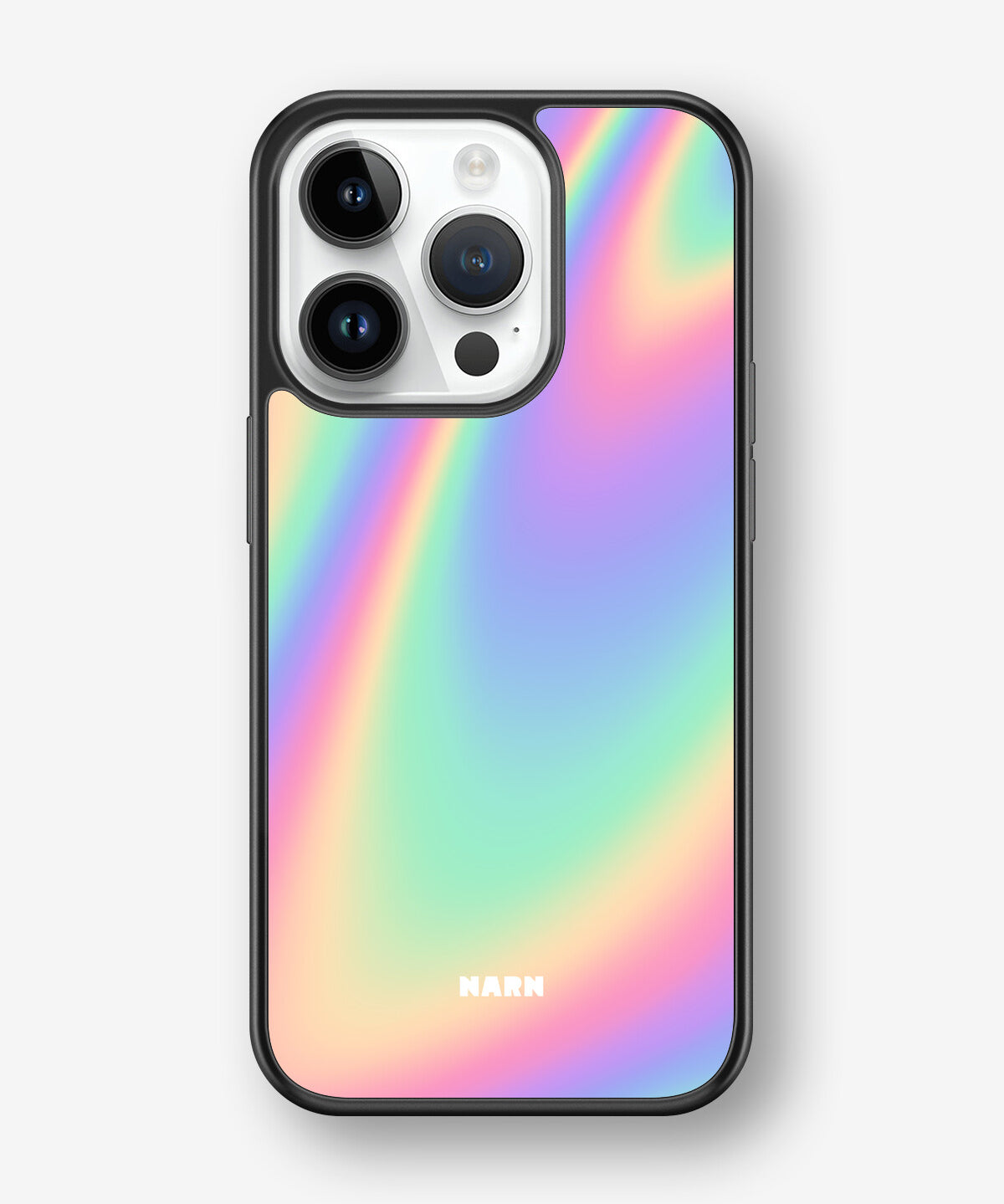 iPhone 14 Pro Hard Case – Rainbow Haze - View 1