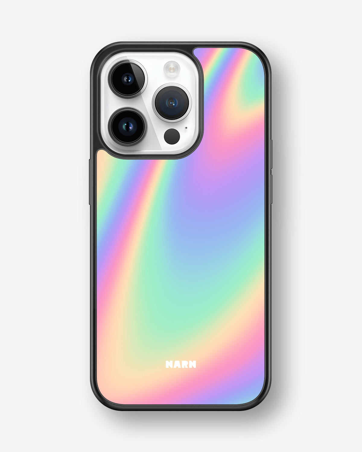 iPhone 14 Pro Hard Case – Rainbow Haze - View 1