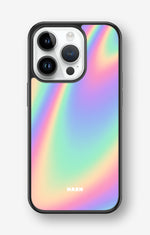 iPhone 14 Pro Hard Case – Rainbow Haze - View 1